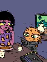 sunday morning cartoons