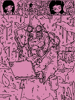 machine monk of the data swamp