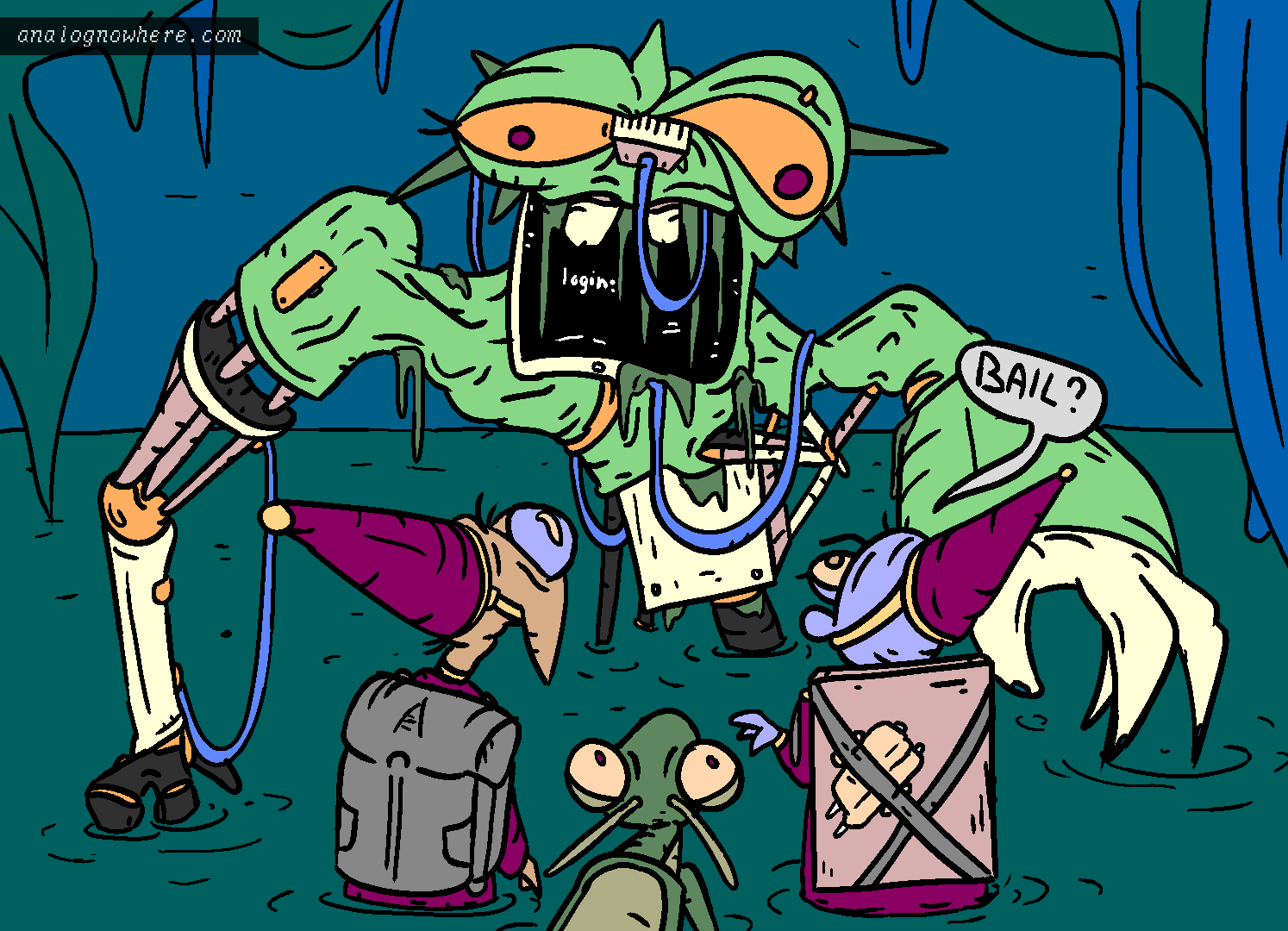 swamp machine